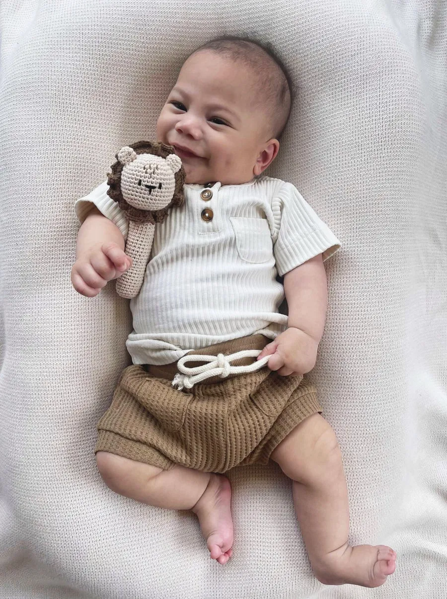 Crochet Rattle | Lion