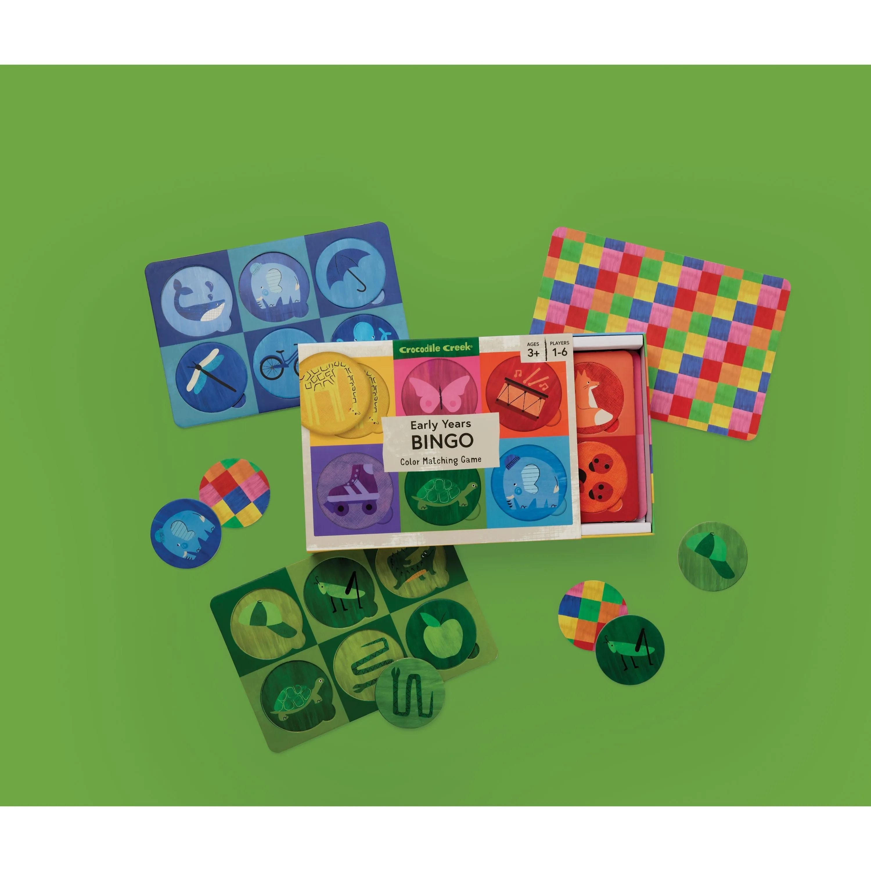 Crocodile Creek Early Years Colour Matching Game Bingo