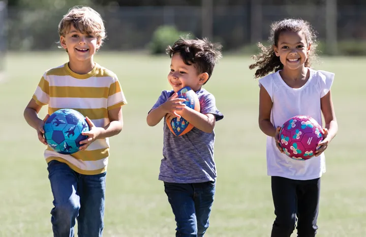 Crocodile Creek Soccer Ball | Size 3 Glitter Rainbow