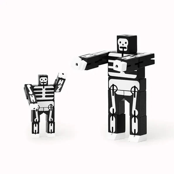 Cubebot Robot Black Skeleton MICRO