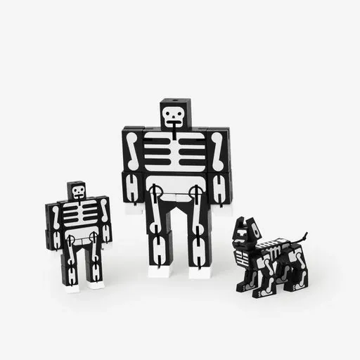 Cubebot Robot Black Skeleton MICRO