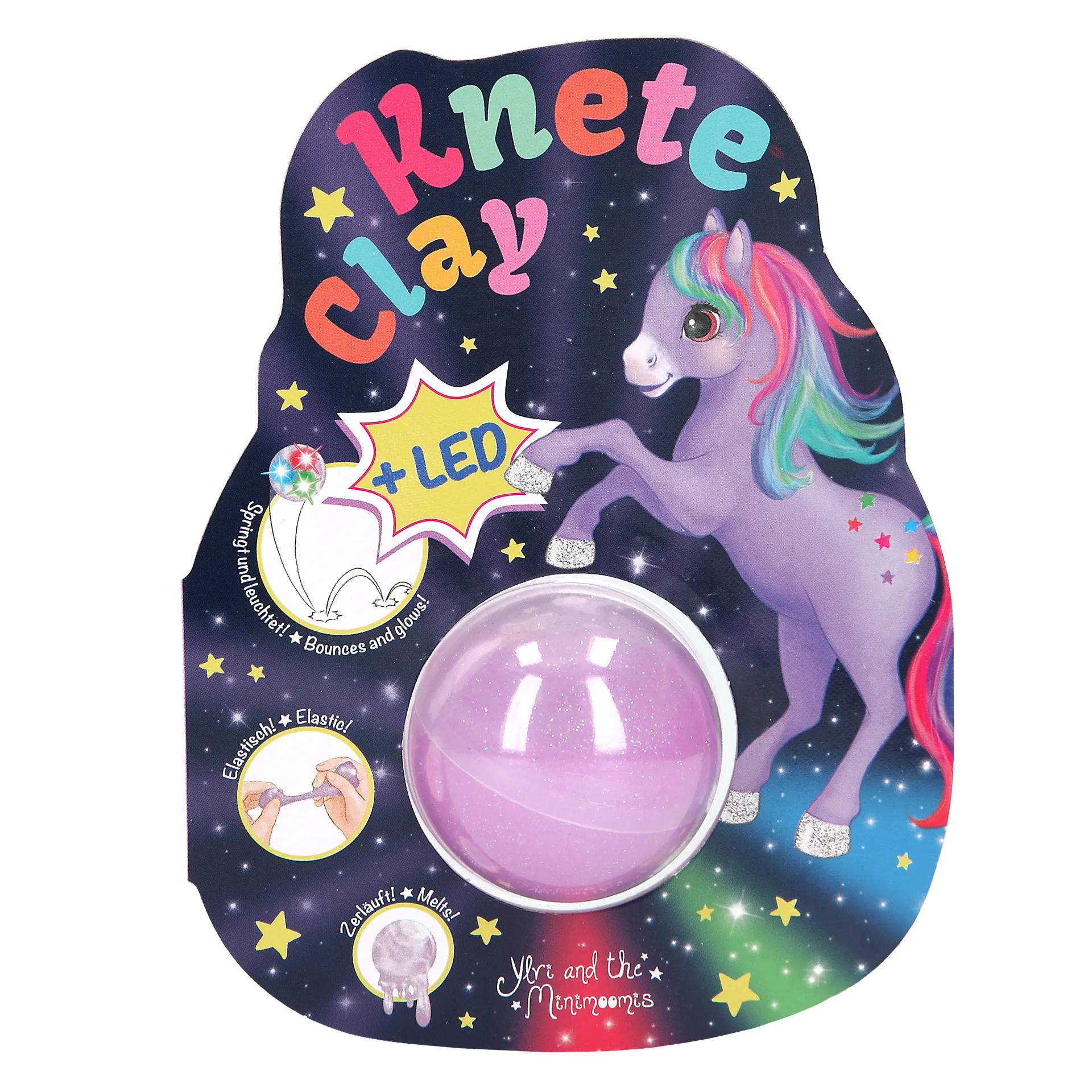 Depesche Ylvi & The Minimoomis Jumping Clay with Light Ball (1pc)