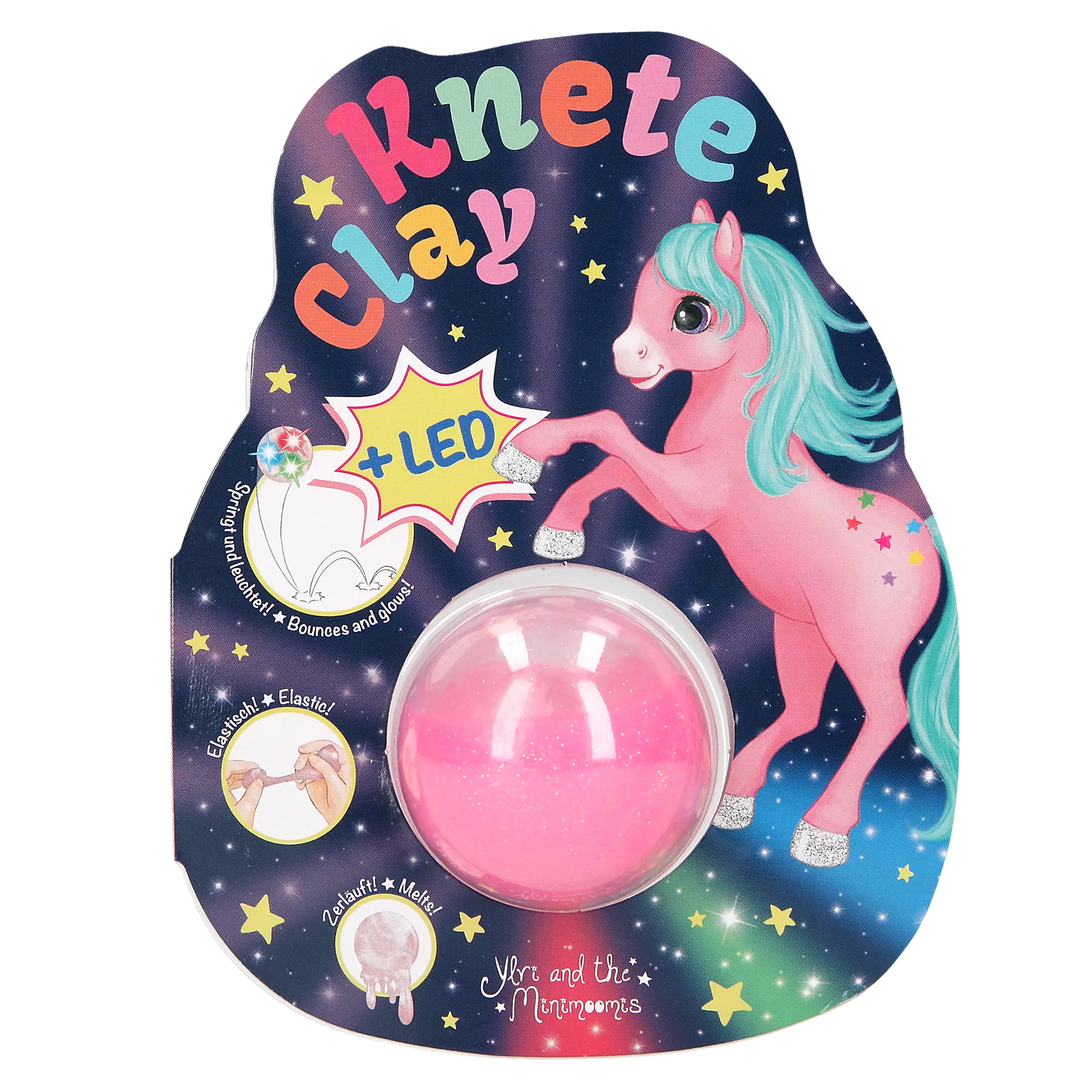 Depesche Ylvi & The Minimoomis Jumping Clay with Light Ball (1pc)