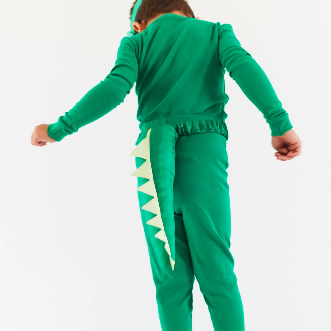 Dinosaur Tail Green
