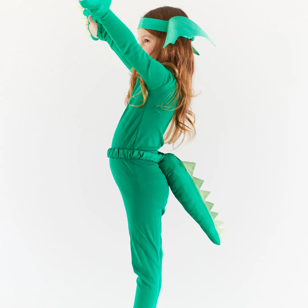Dinosaur Tail Green
