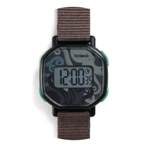 Djeco Watch Digital | Black Octopus