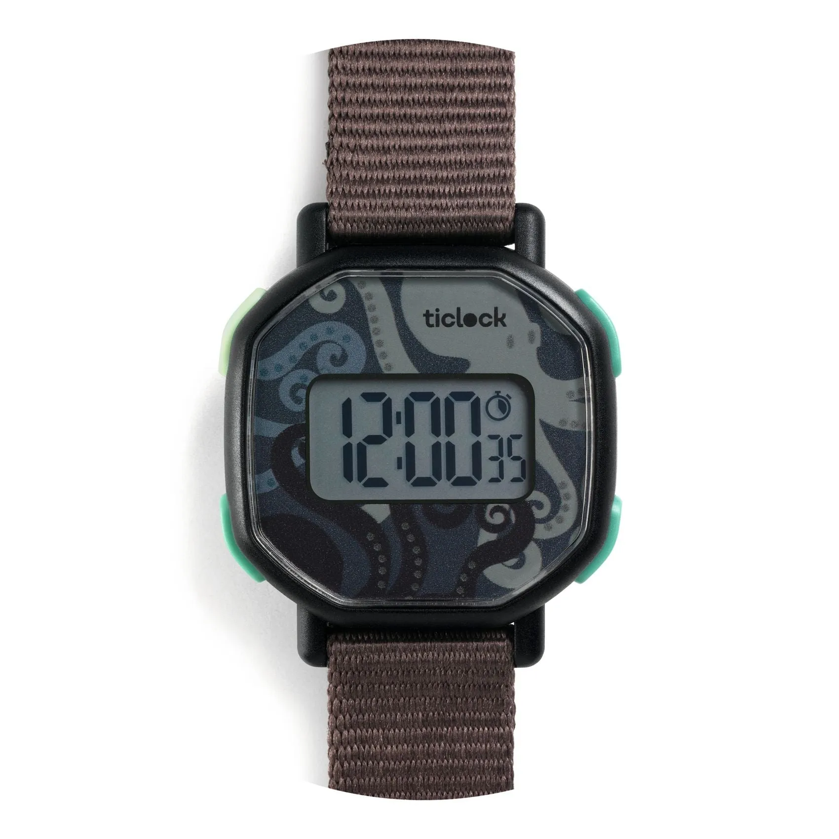 Djeco Watch Digital | Black Octopus