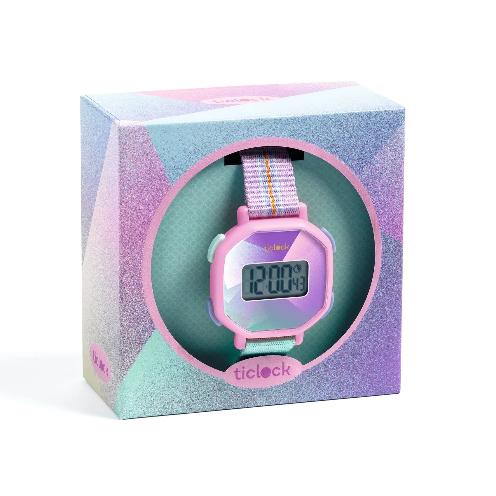 Djeco Watch Digital | Purple Prisma