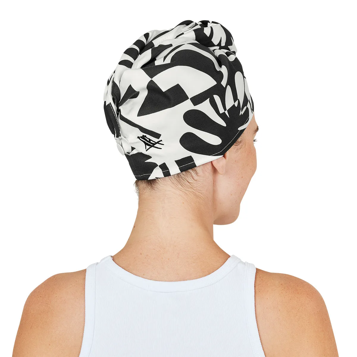Dock & Bay | Hair Wrap | Midnight Monochrome