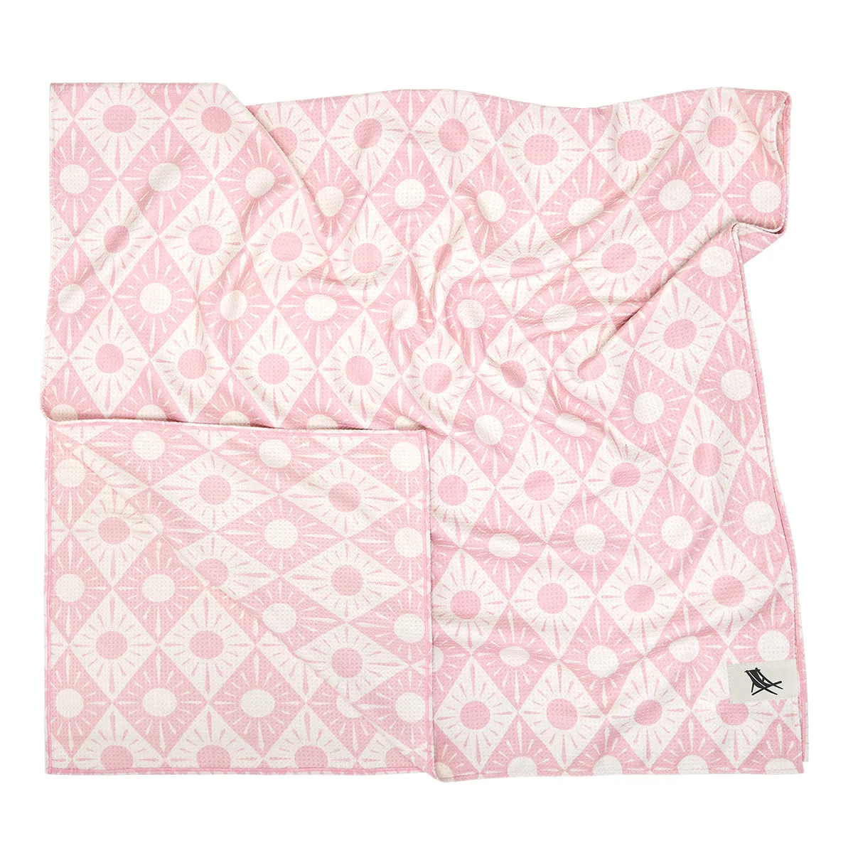 Dock & Bay | Waffle Towel | Diamond Pink XL