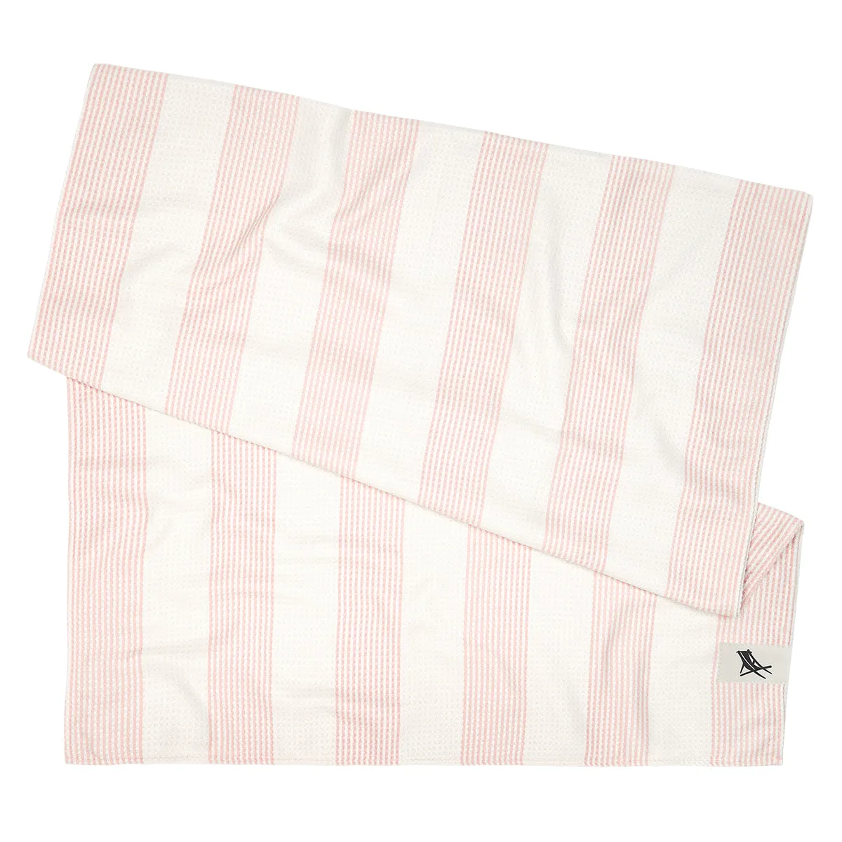 Dock & Bay | Waffle Towel | Primrose Pink Stripe XL