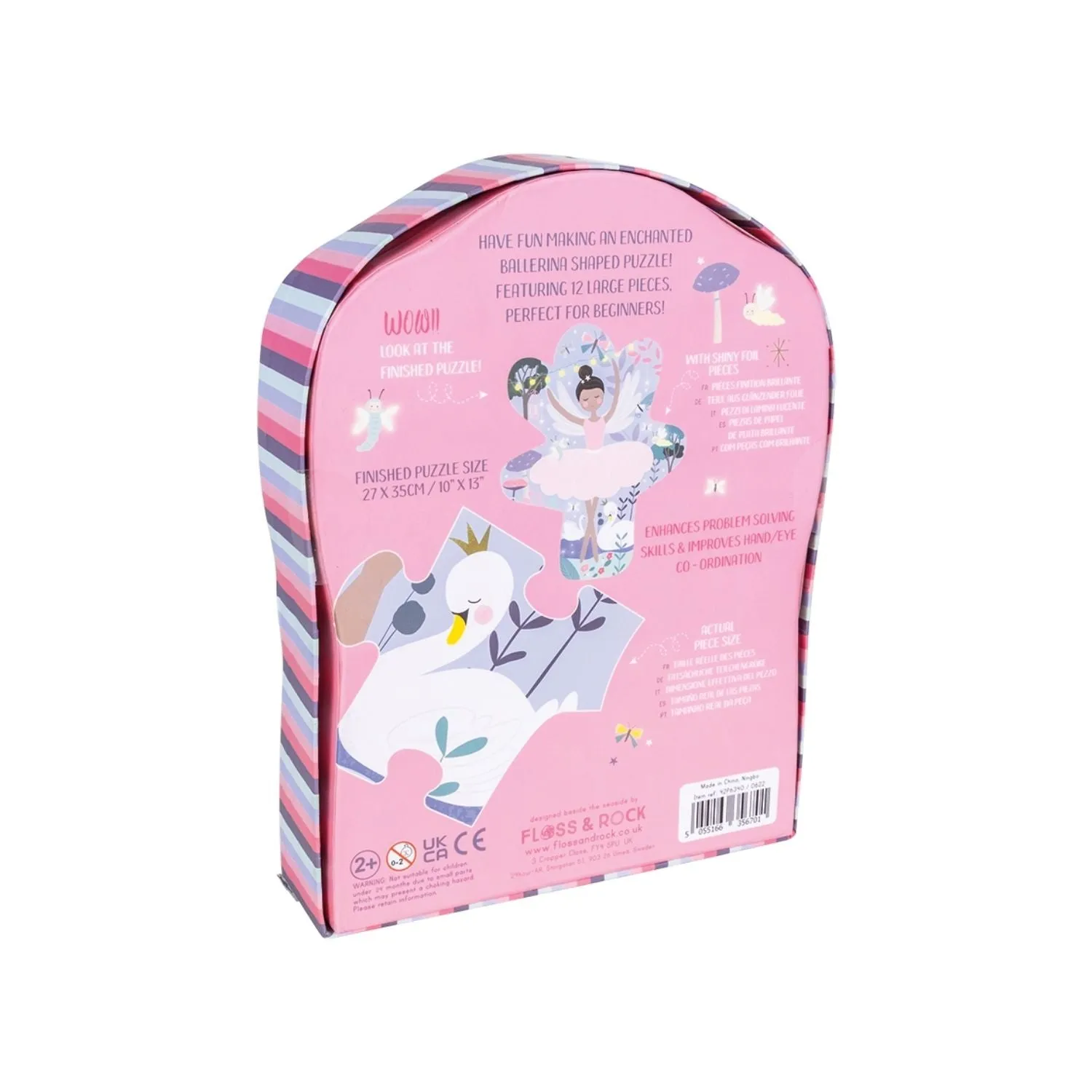 Enchanted - Shaped Jigsaw | Ballerina 12Pc