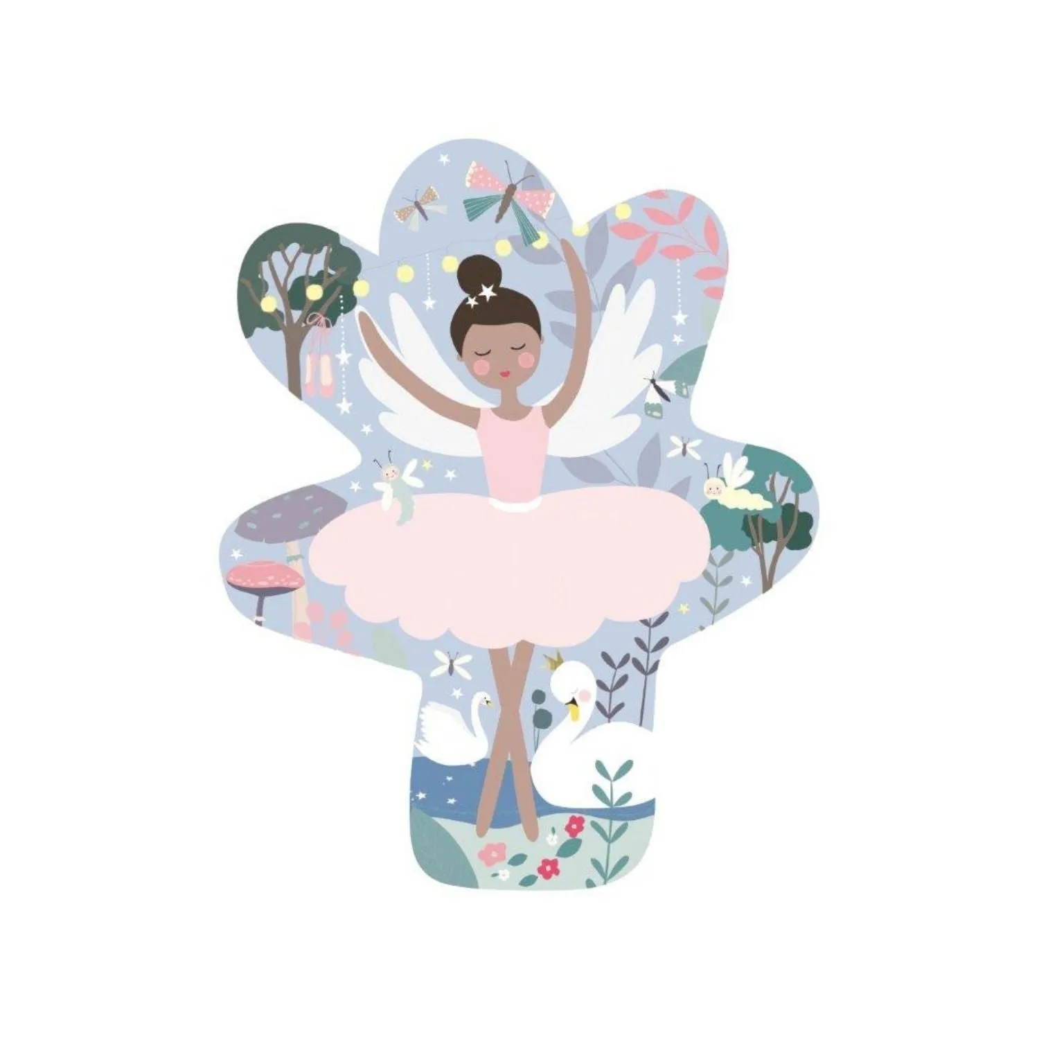 Enchanted - Shaped Jigsaw | Ballerina 12Pc