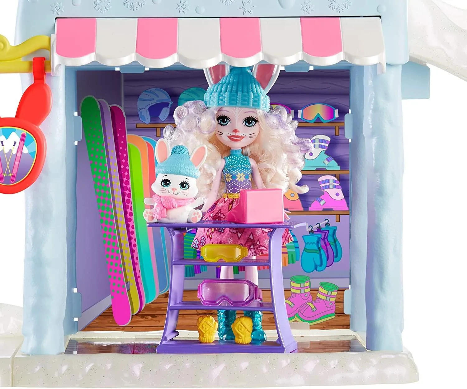 Enchantimals Hoppin' Ski Chalet Playset