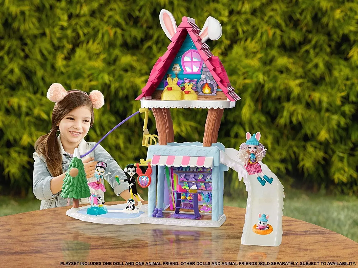 Enchantimals Hoppin' Ski Chalet Playset