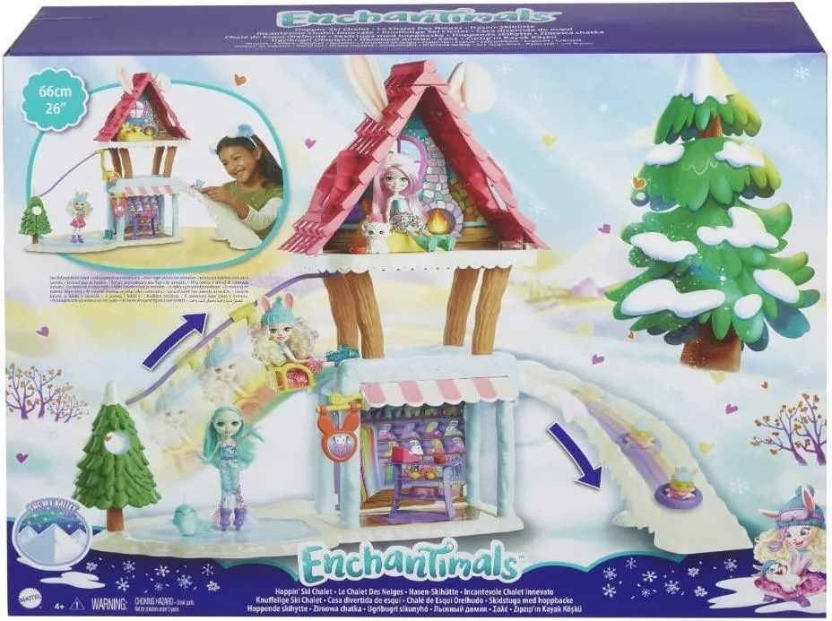 Enchantimals Hoppin' Ski Chalet Playset