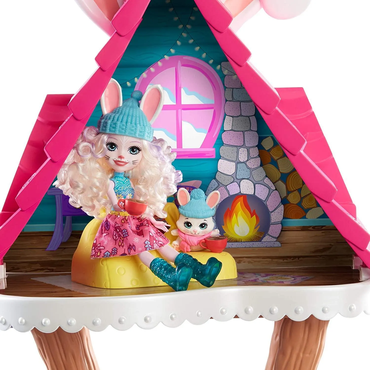 Enchantimals Hoppin' Ski Chalet Playset