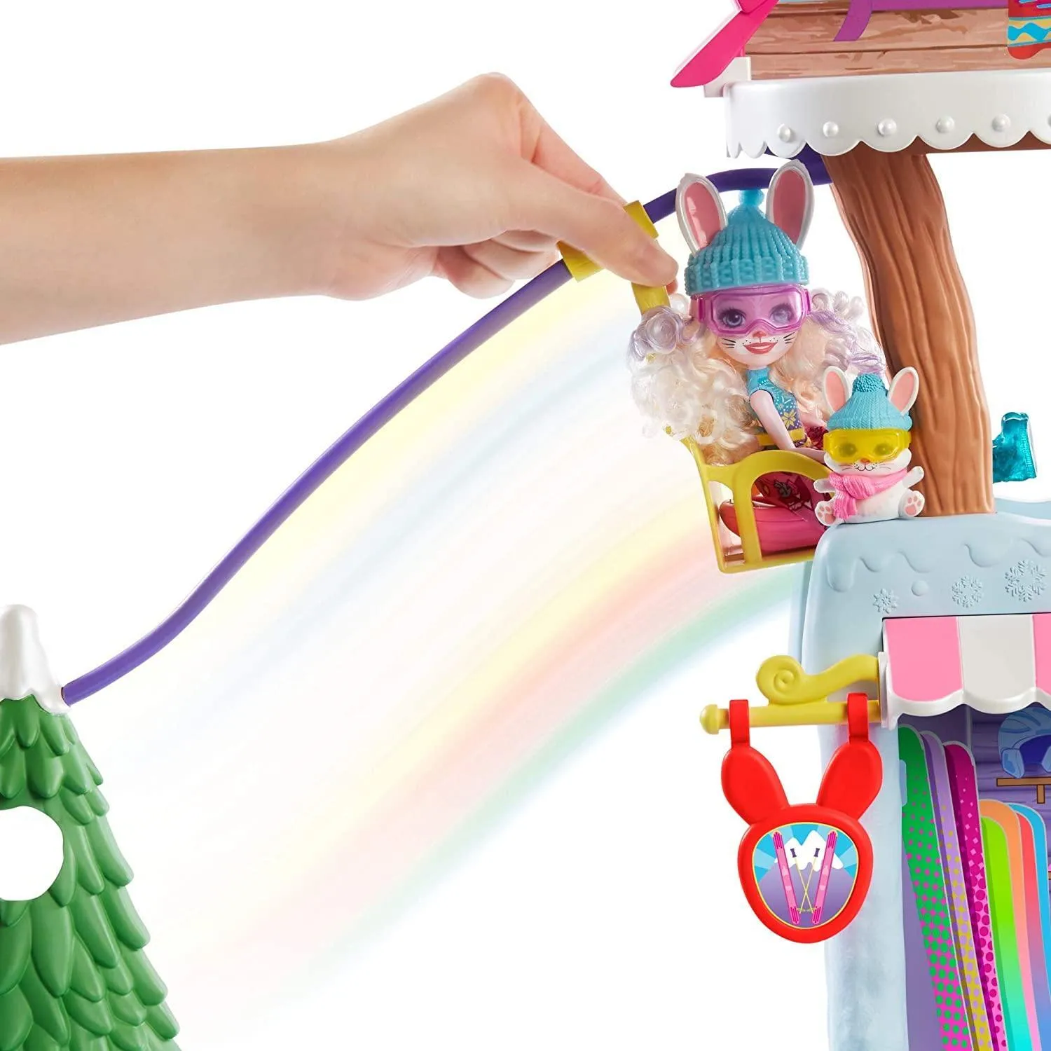 Enchantimals Hoppin' Ski Chalet Playset