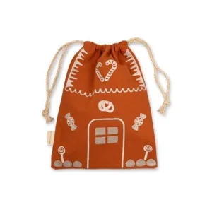 Fabelab Christmas Gift Bag, Gingerbread House