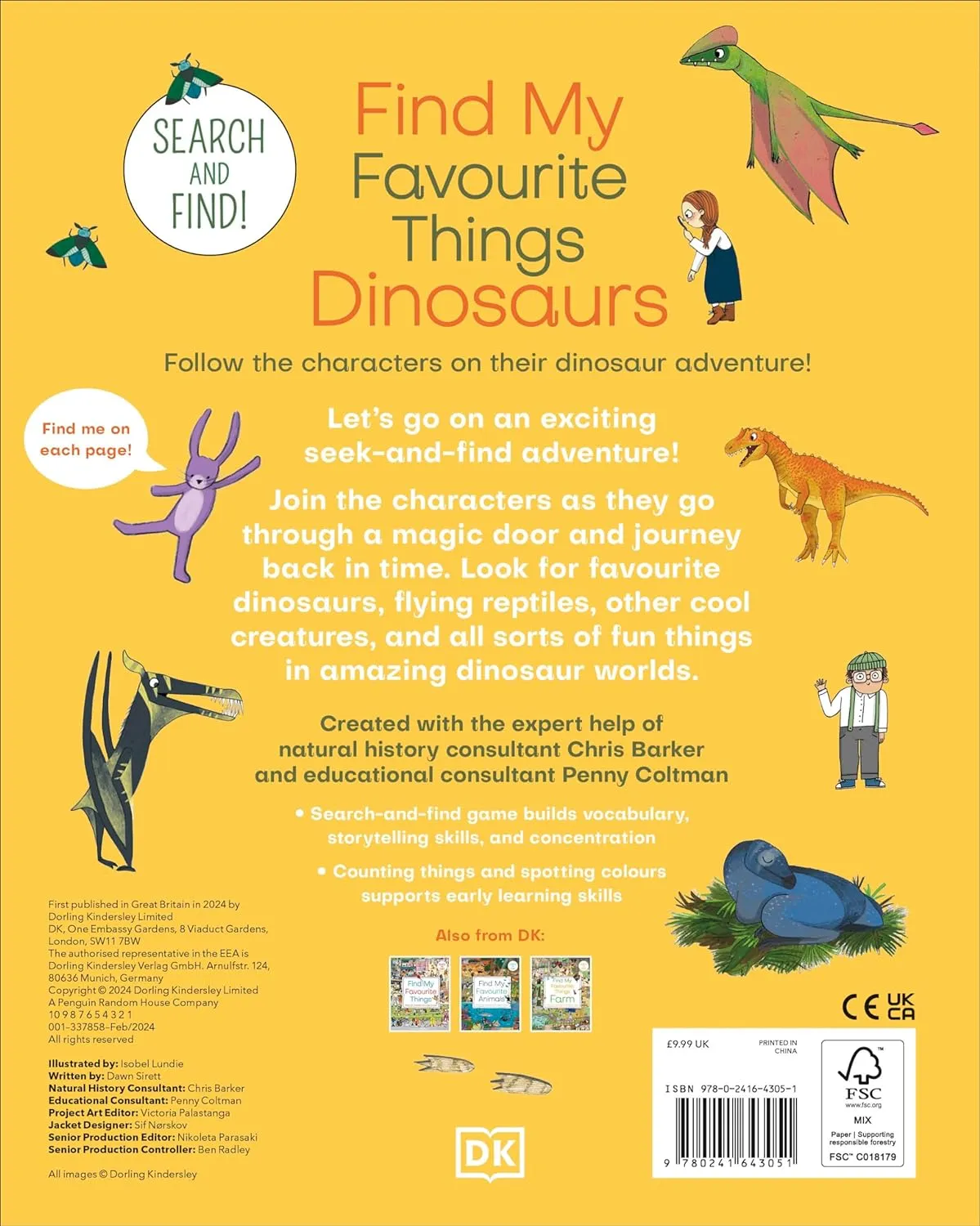 Find My Favourite Things Dinosaurs