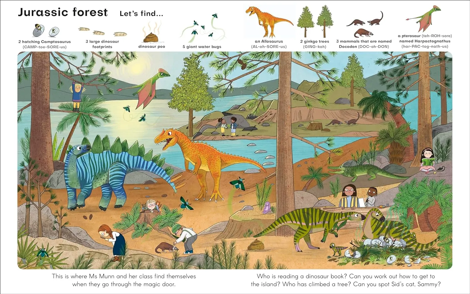 Find My Favourite Things Dinosaurs