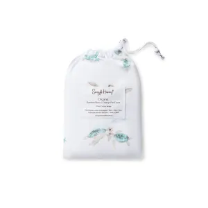 Fitted Bassinet Sheet | Changing Mat Cover | Turtle
