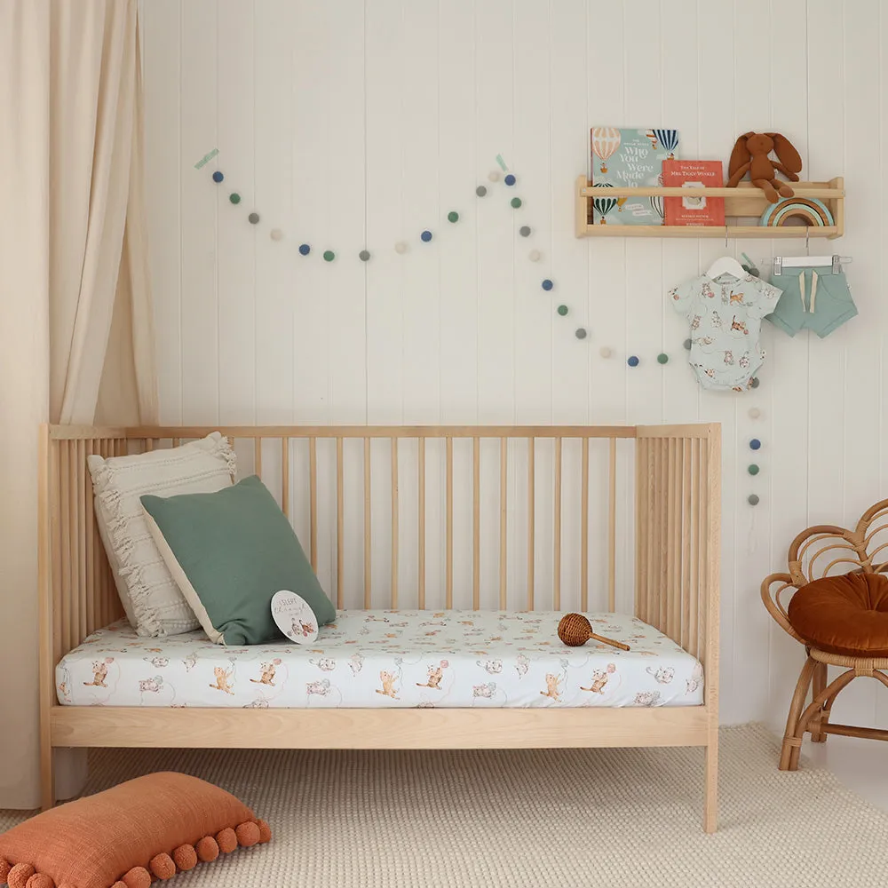 Fitted Cot Sheet | Kittens