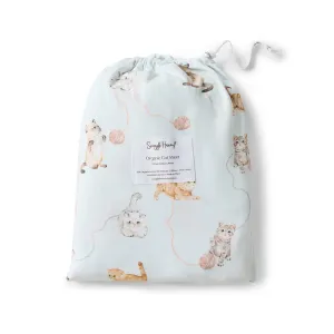 Fitted Cot Sheet | Kittens