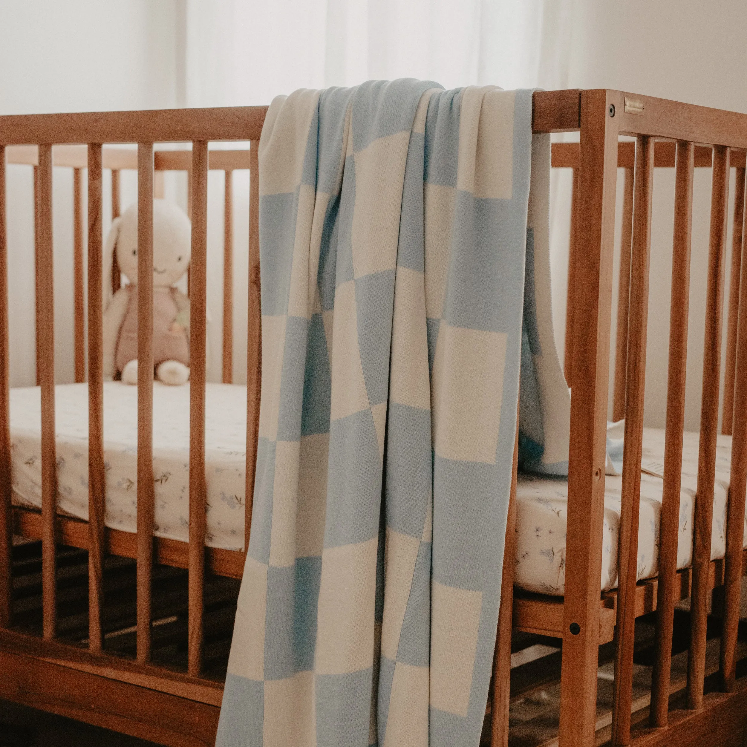 Fox   Fallow Blanket | Powder Check Reversible