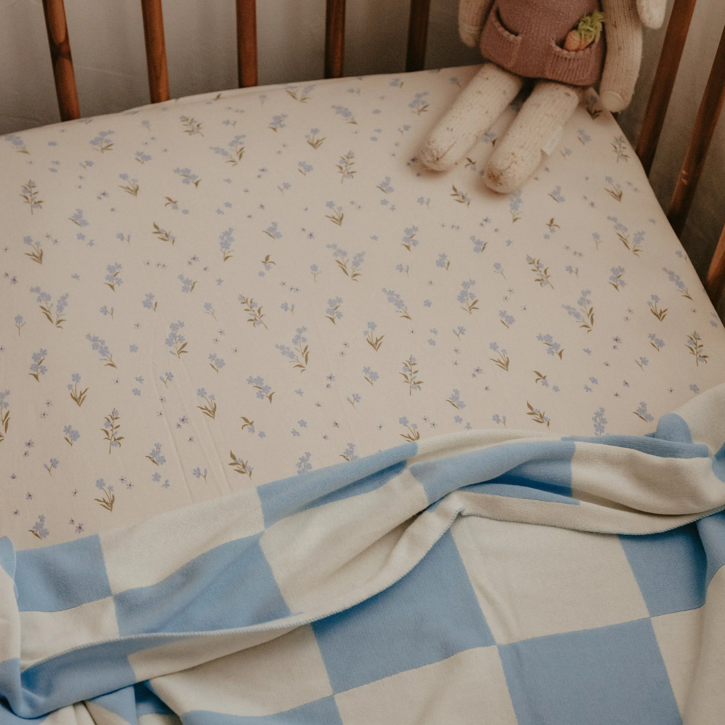 Fox   Fallow Blanket | Powder Check Reversible