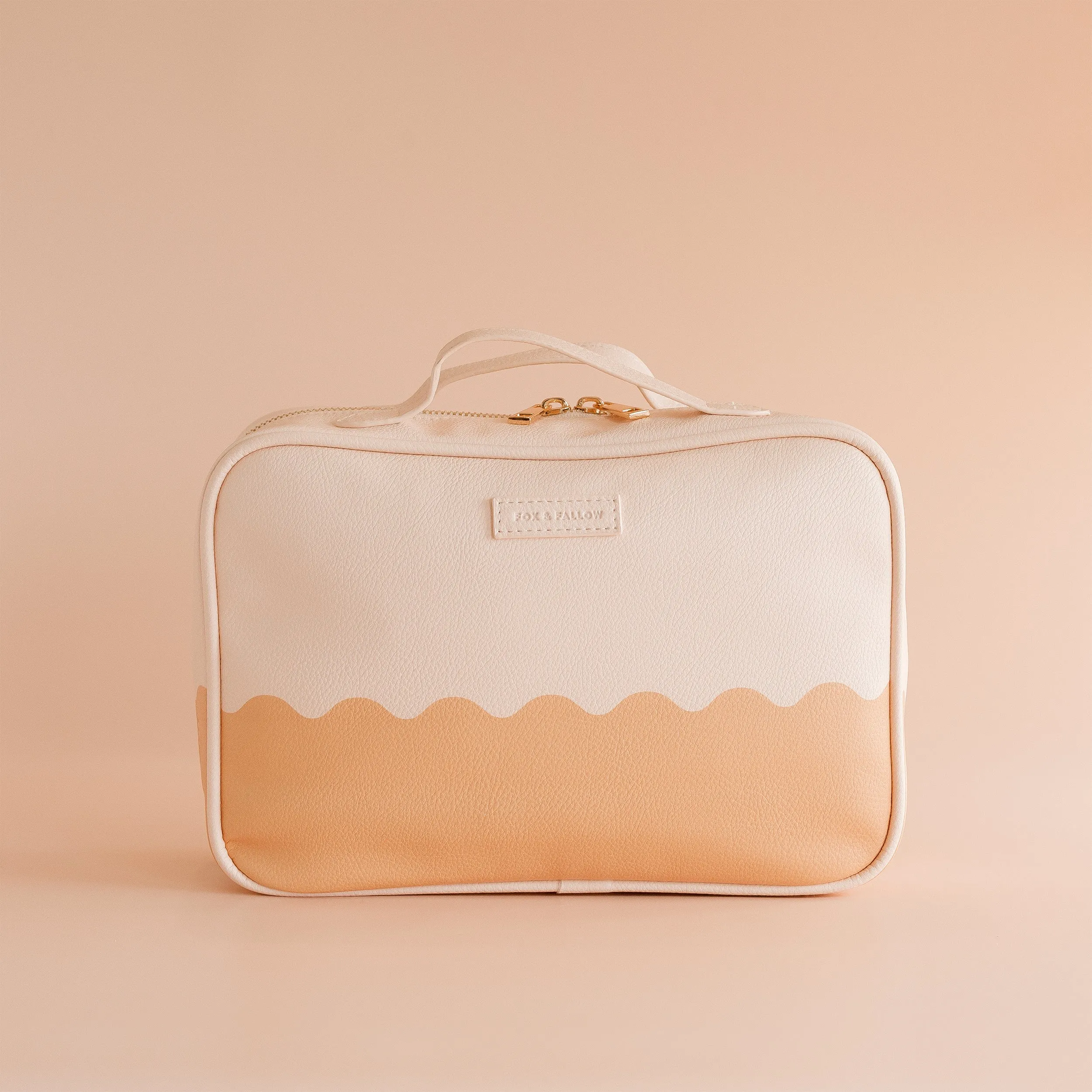 Fox   Fallow Cosmetic Bag | Caramel Ripple