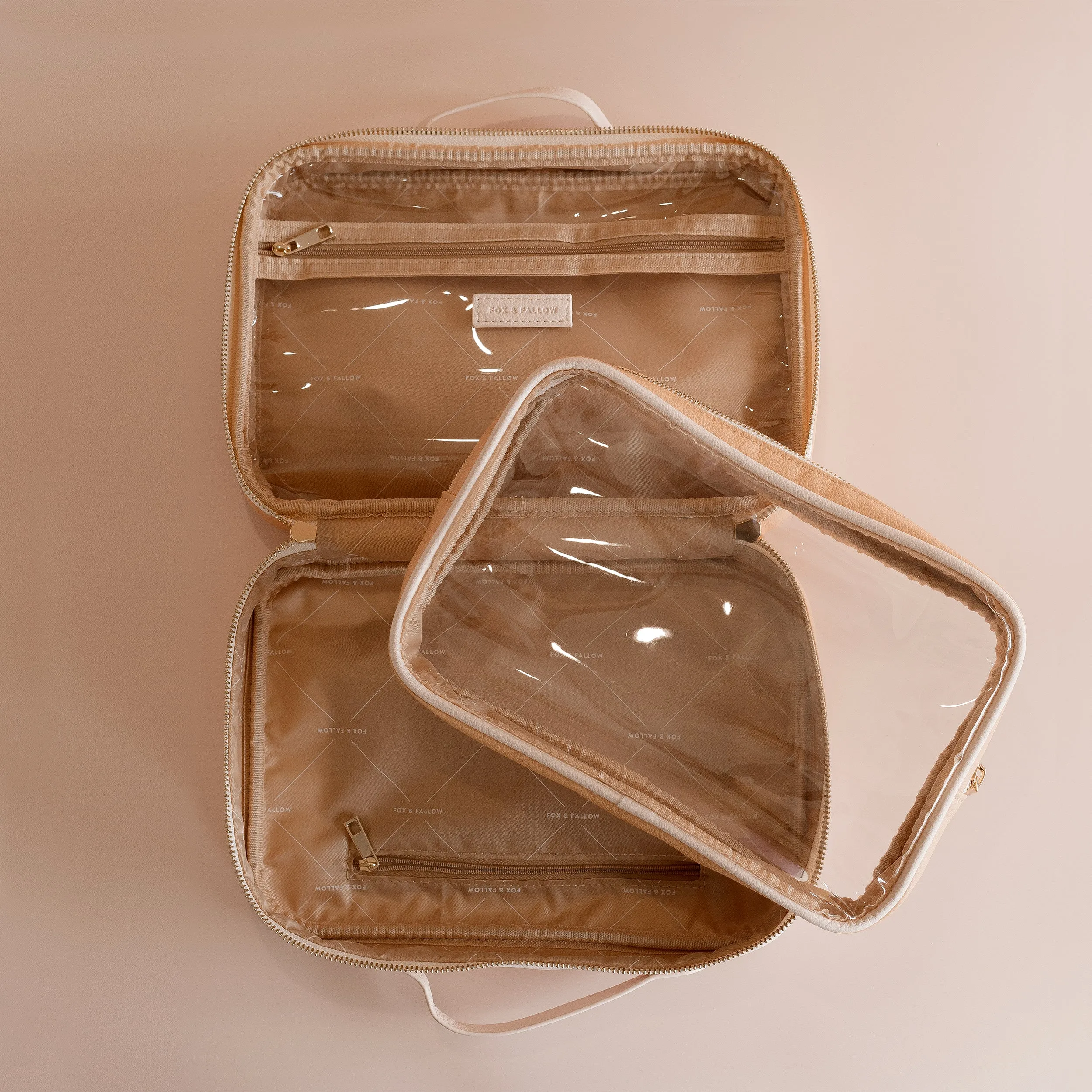 Fox   Fallow Cosmetic Bag | Caramel Ripple
