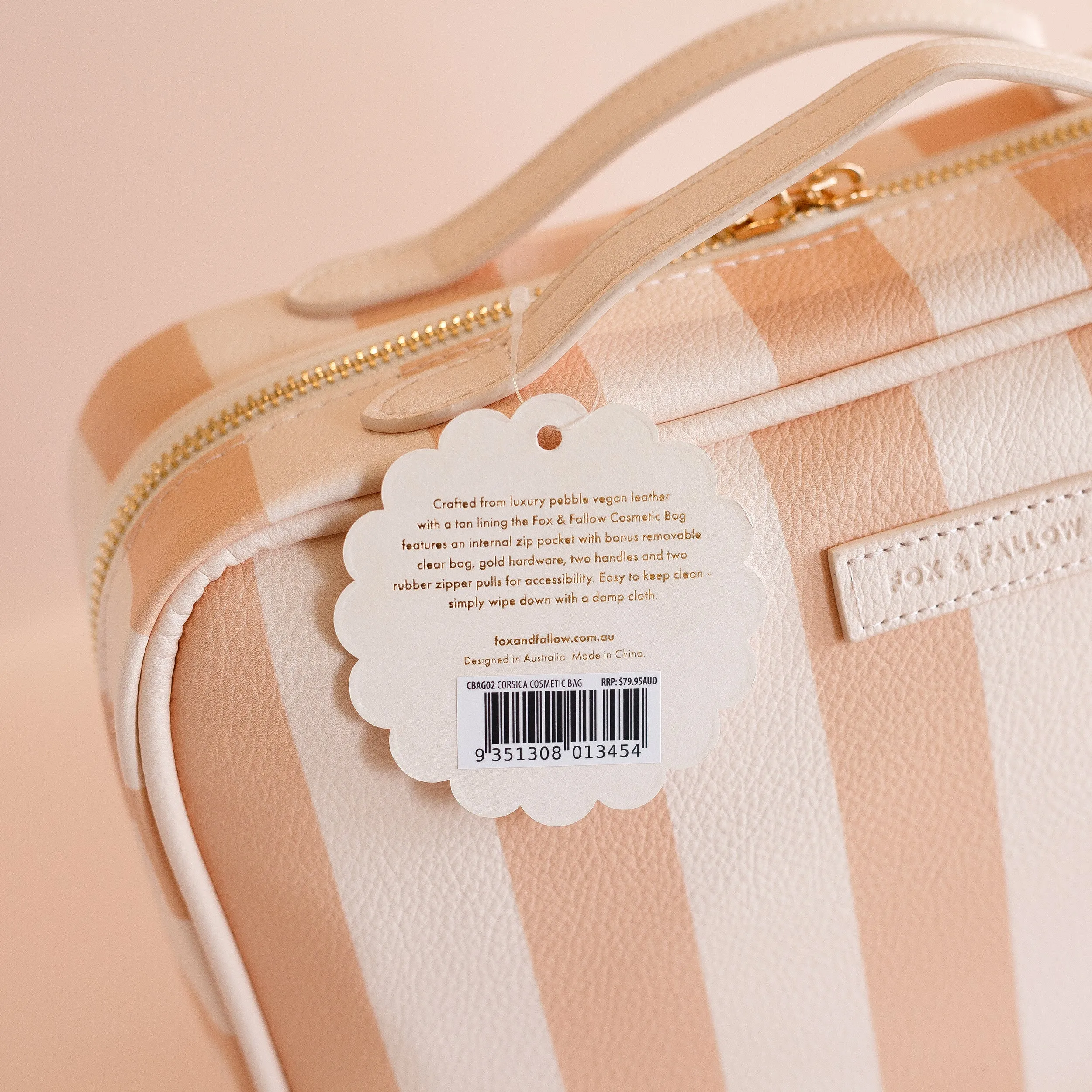 Fox   Fallow Cosmetic Bag | Corsica