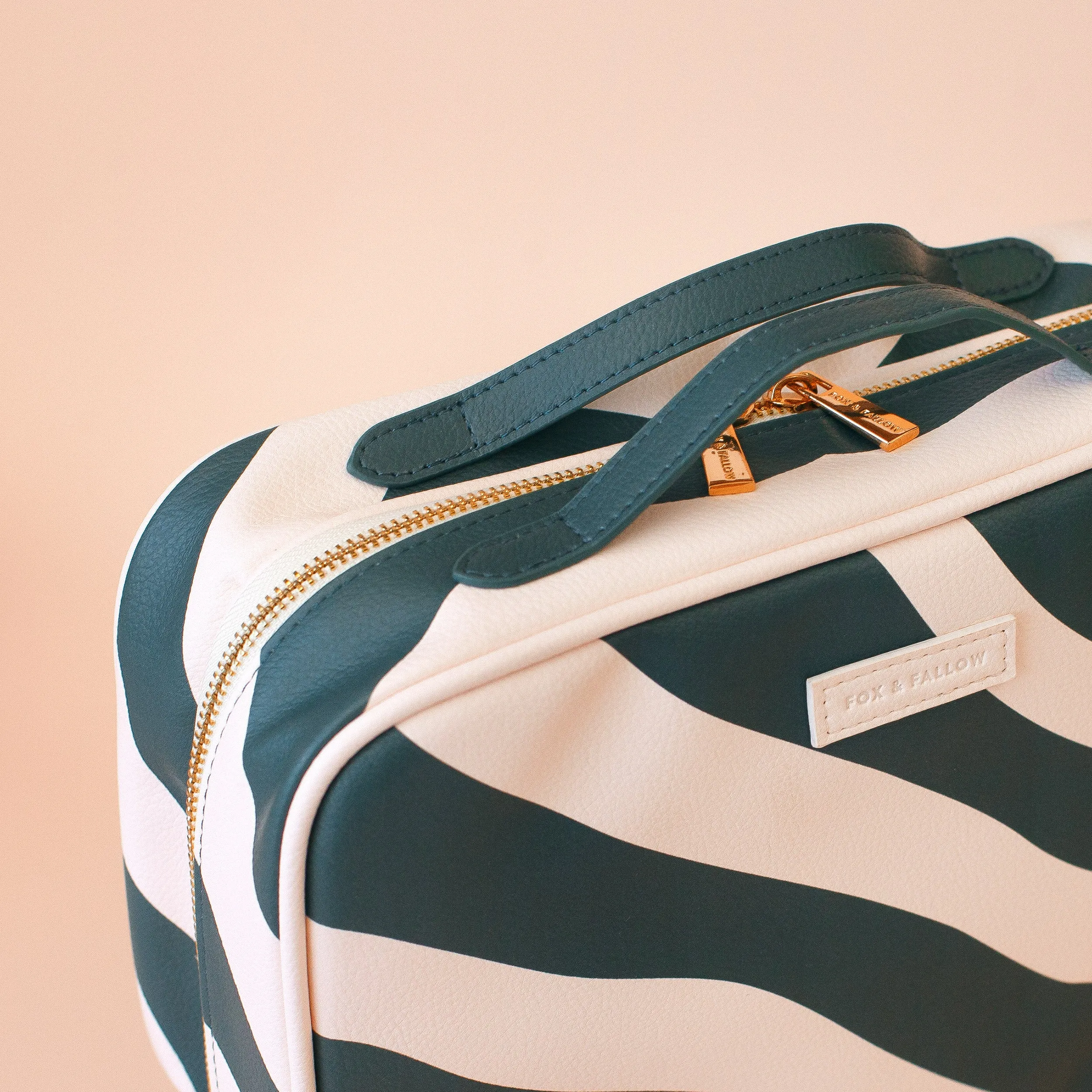 Fox   Fallow Cosmetic Bag | Forest Swirl