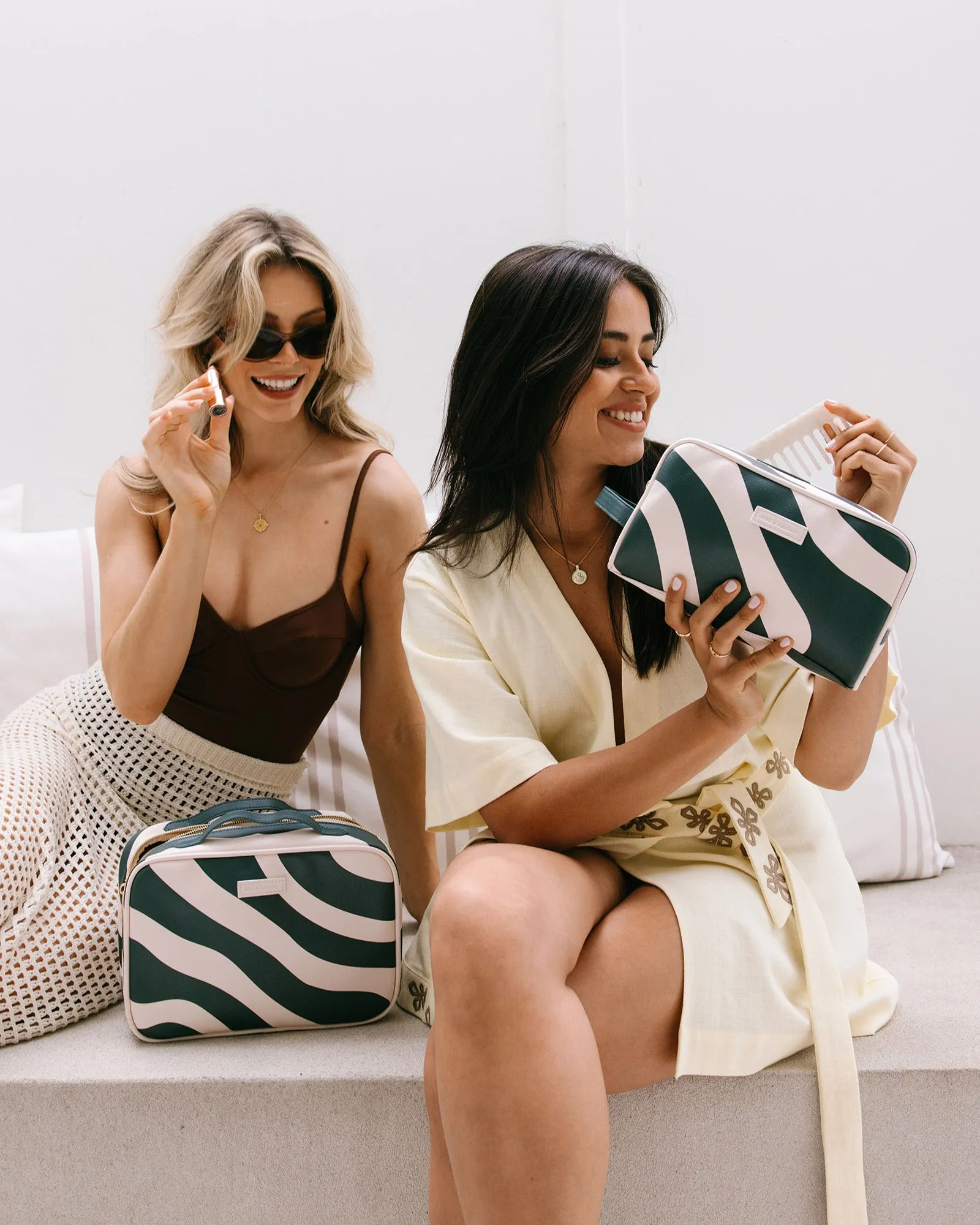 Fox   Fallow Cosmetic Bag | Forest Swirl