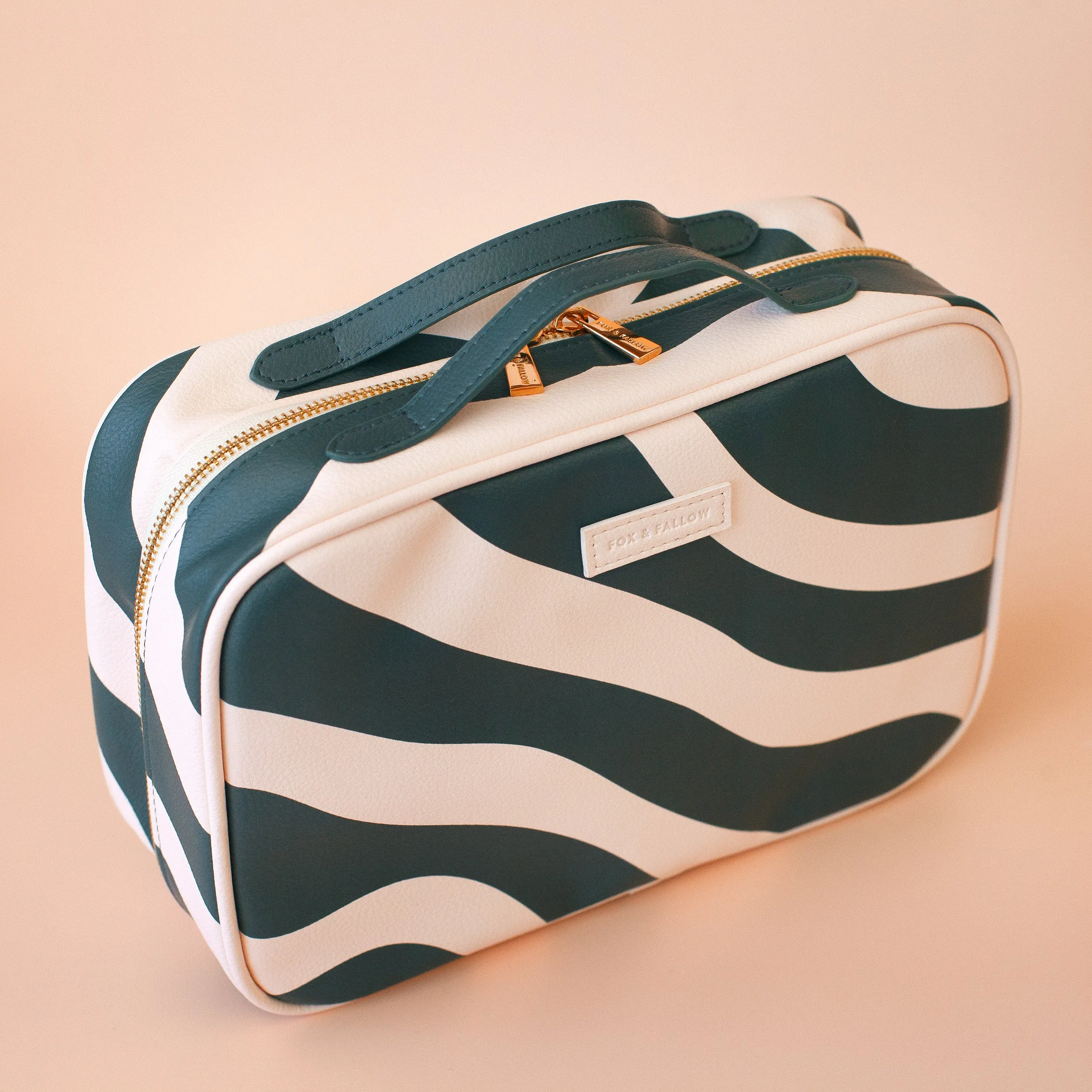 Fox   Fallow Cosmetic Bag | Forest Swirl