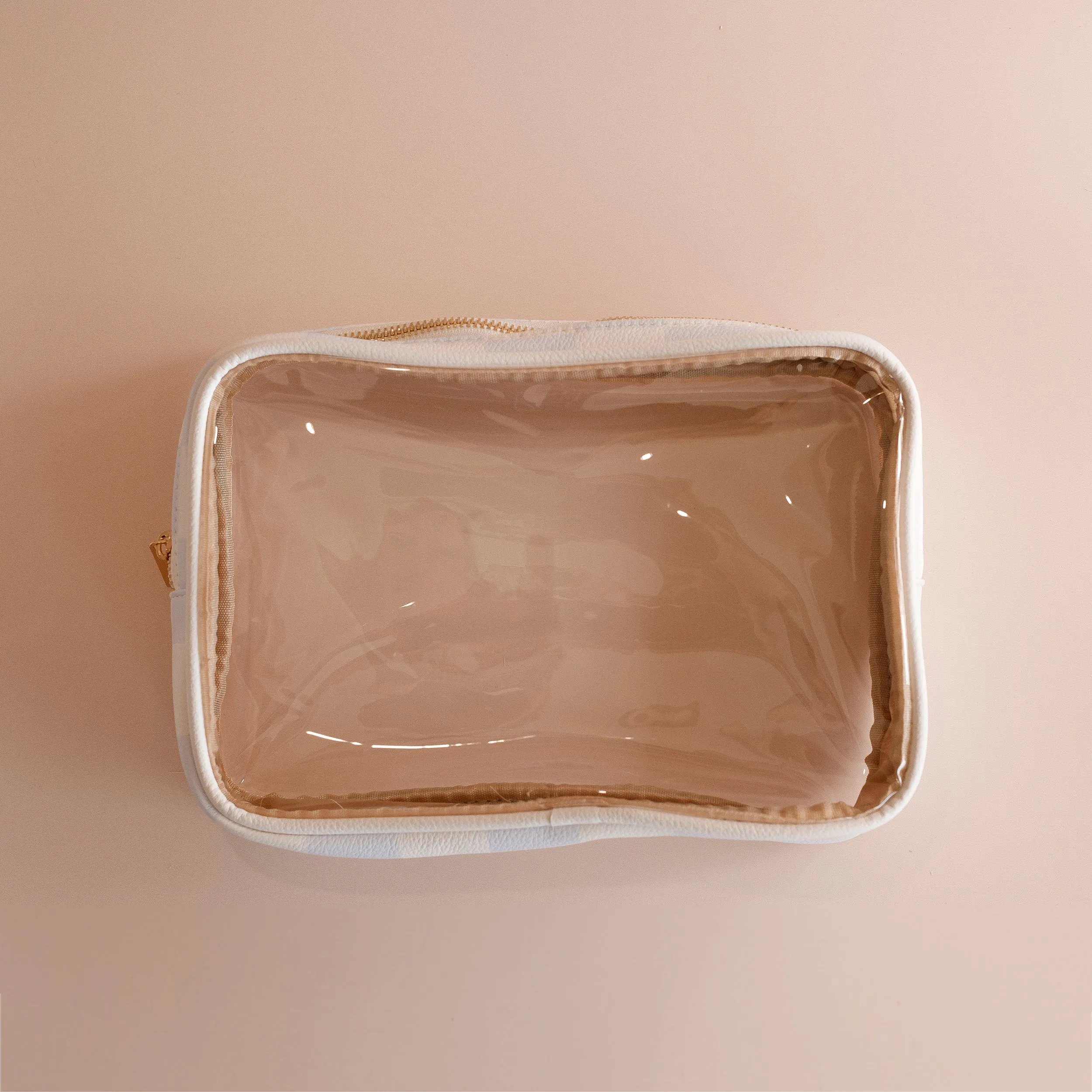 Fox   Fallow Cosmetic Bag | Powder Blue Check