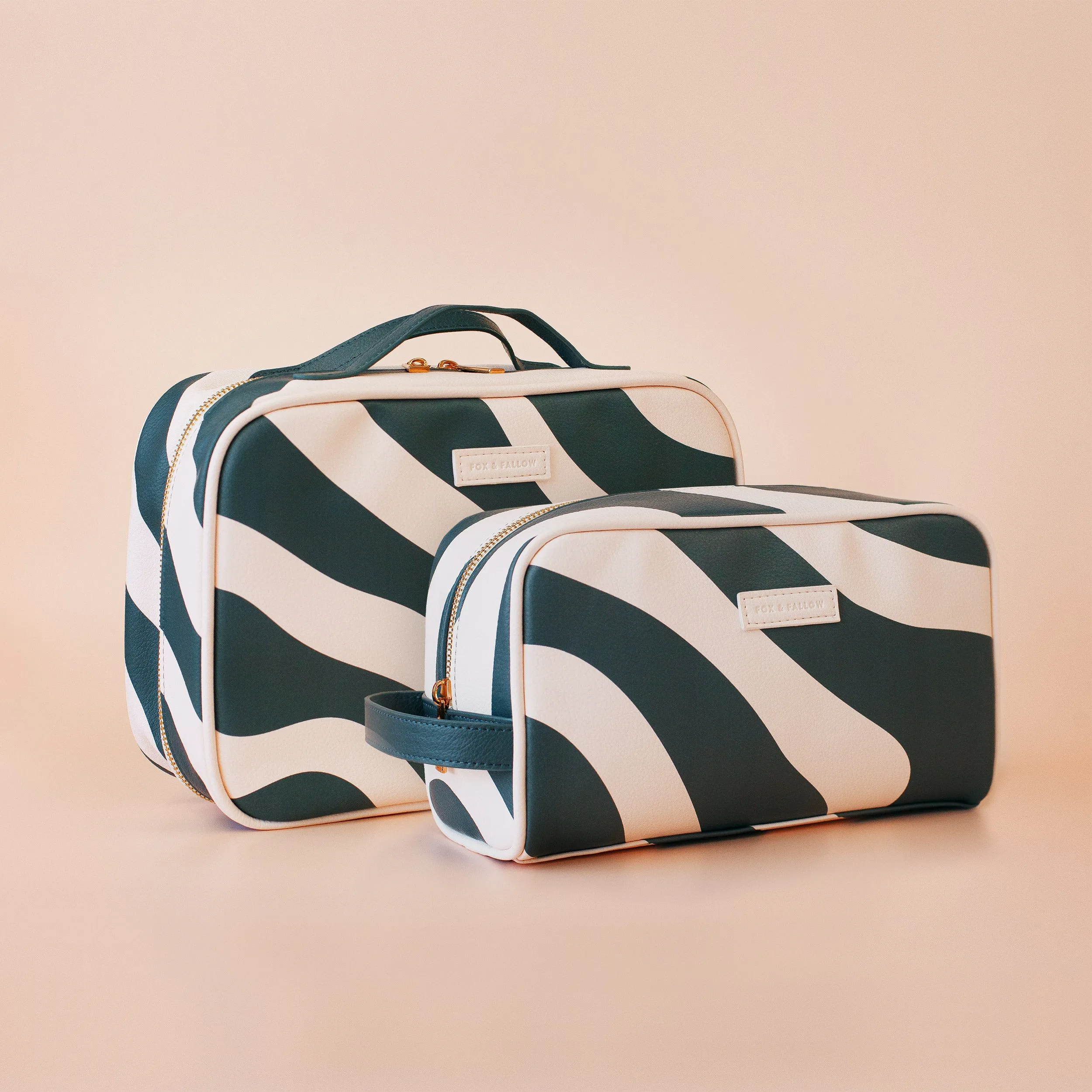 Fox   Fallow Wash Bag | Forest Swirl