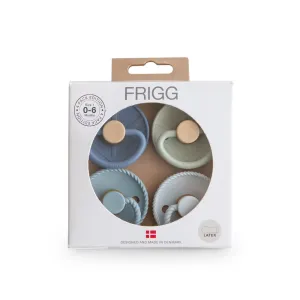 FRIGG 4-Pack Pacifier Set | Skyline Serenity