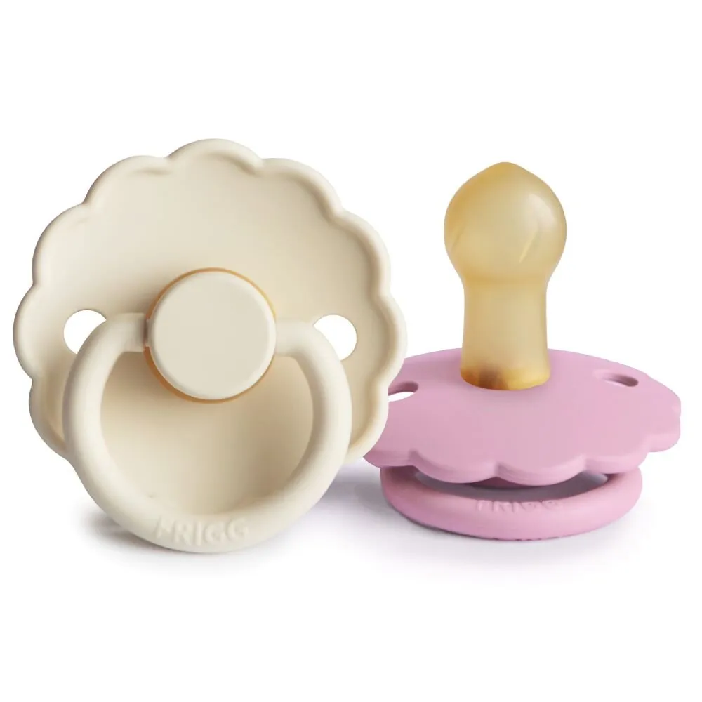 FRIGG Daisy Mix Duo Pacifier | Cream   Lupine
