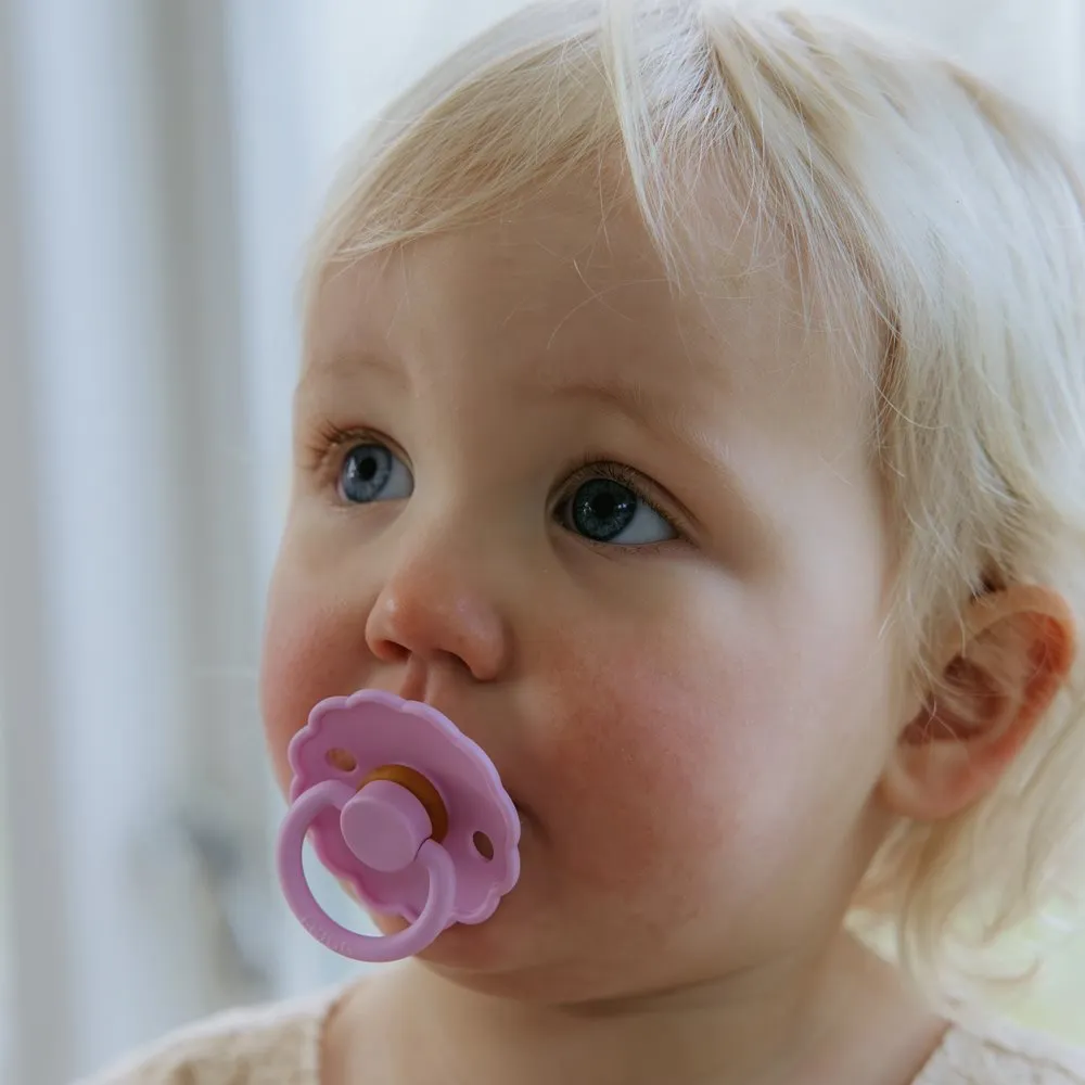 FRIGG Daisy Mix Duo Pacifier | Cream   Lupine
