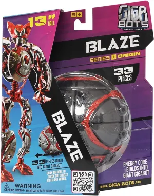 Giga Bots Energy Core Blaze Transforms Into 13-Inch Action Figure
