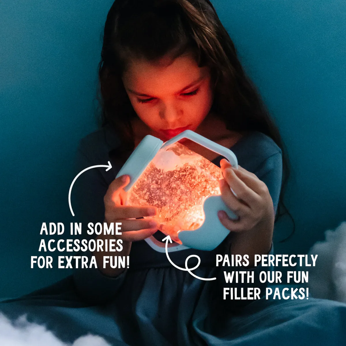 Glo Pal Sensory Play Jar | Blue