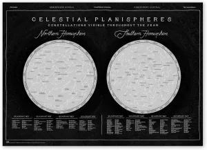 Grupo Erik Constellations Luminescent Premium Poster
