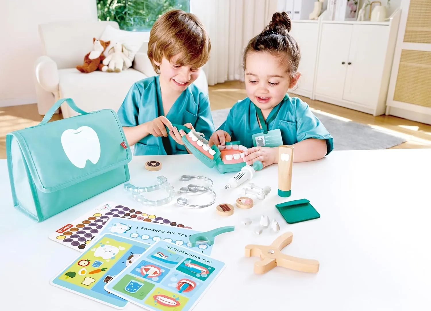 Hape Role Play | Super Smile Dental Clinic Set