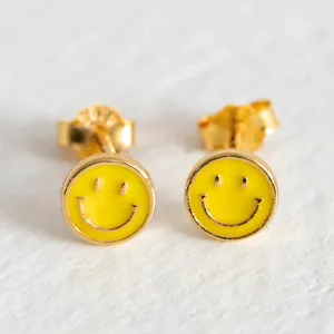 Happy Little Earrings | Smiley