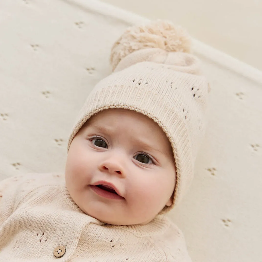 Hat Alette Beanie | Light Oatmeal Marle