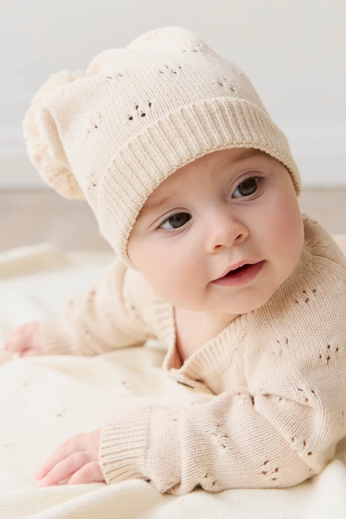 Hat Alette Beanie | Light Oatmeal Marle