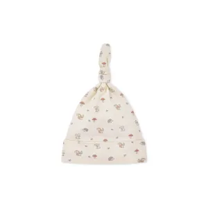 Hat Organic Cotton Knot Beanie | Woodland Friends