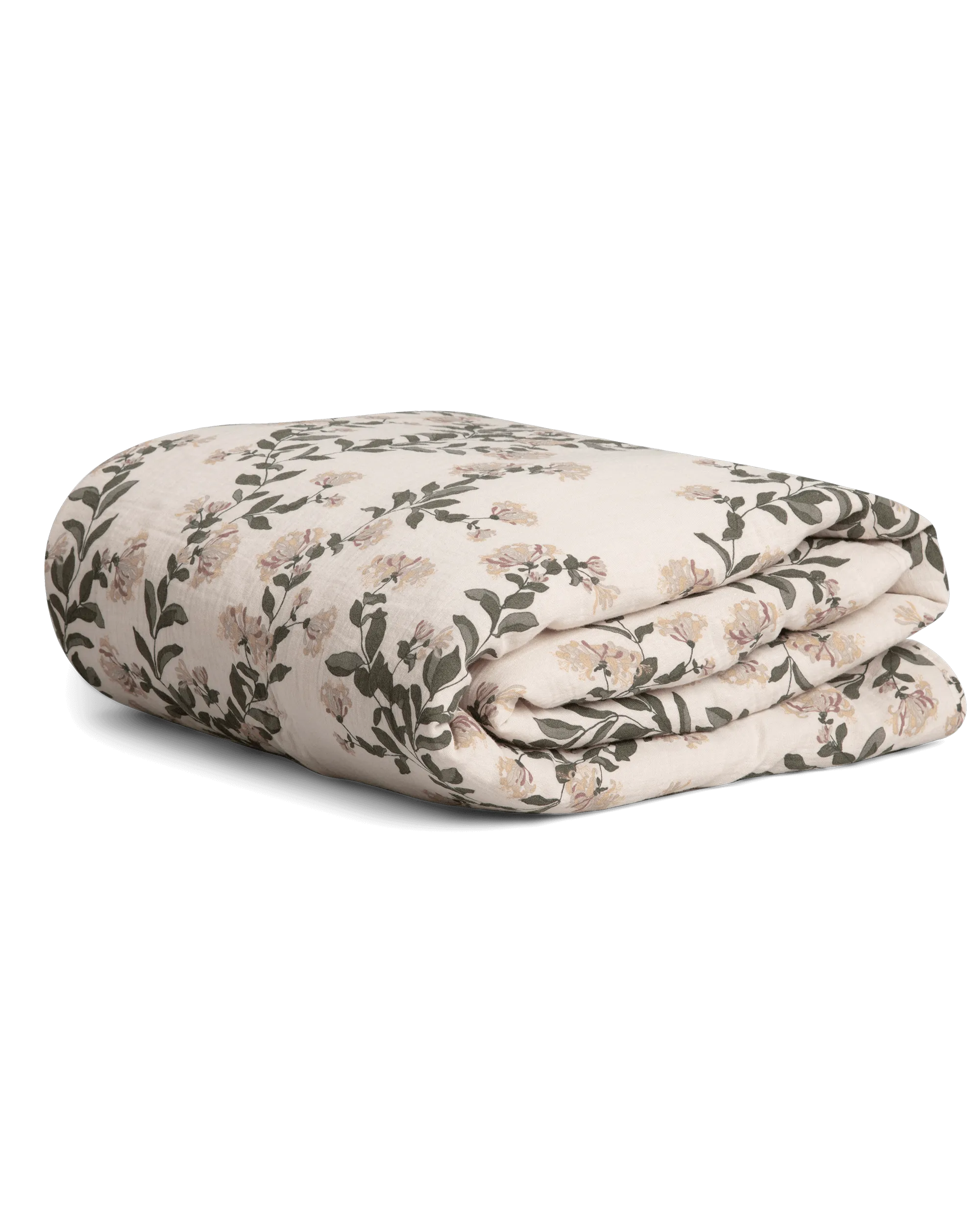 Honeysuckle Muslin Filled Quilt